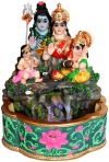 Shiva Family Fountain 8.5"